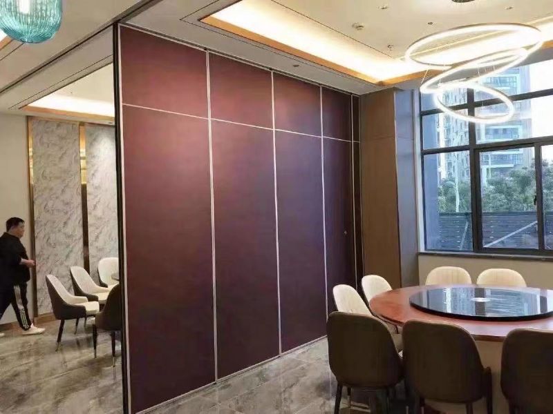 濰坊酒店活動隔斷墻飯店包廂，移動折疊推拉隔斷